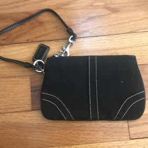 Black Coach Wristlet